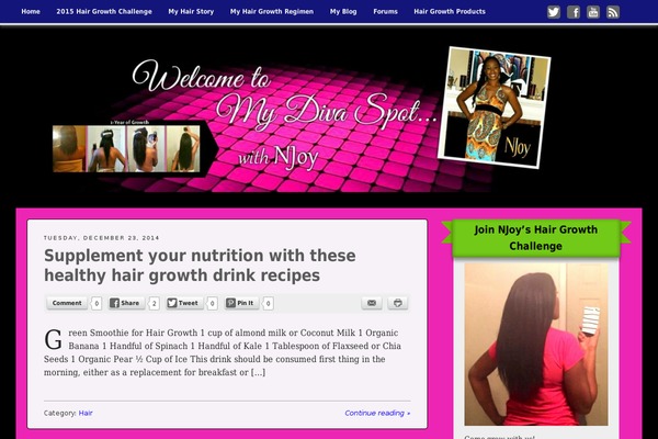 Get Noticed theme site design template sample