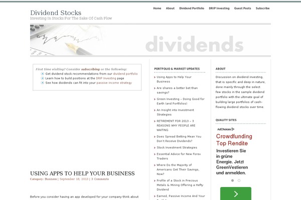 Elements theme site design template sample