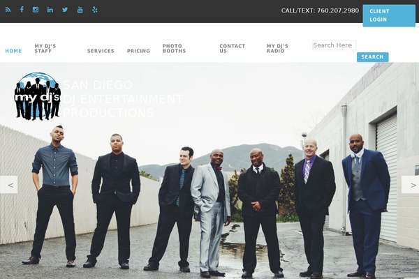 Interactive theme site design template sample