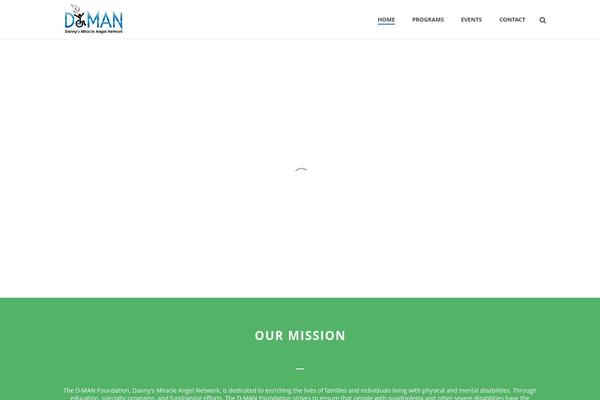 Blessing theme site design template sample