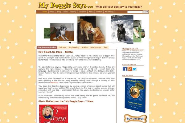 doggie theme websites examples