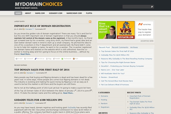 Daily Press theme site design template sample