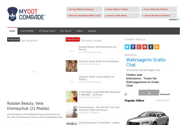NewsPlus theme site design template sample