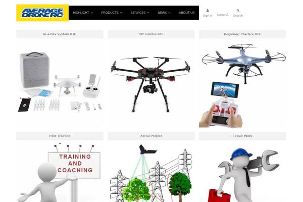 Site using Sydney-portfolio plugin