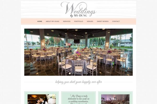 Geraldine theme site design template sample