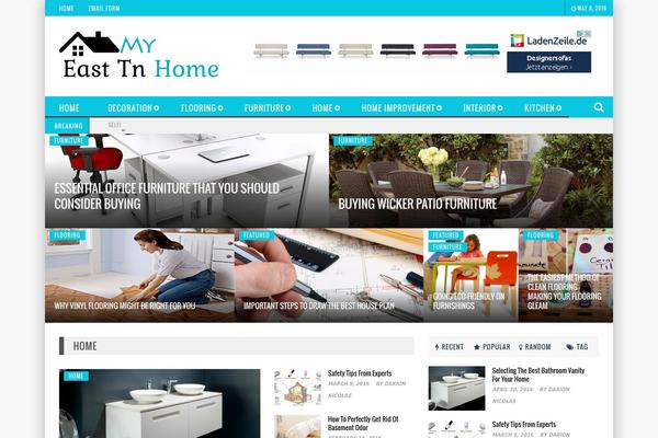Newscode theme site design template sample