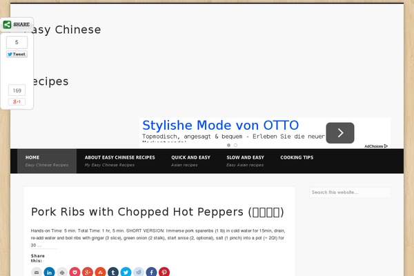 Site using EasyRecipe plugin