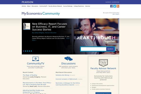 myeconlabcommunity.com site used Pearsonlabs-v2