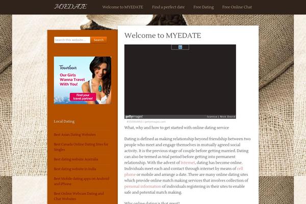 myedate.com site used Espressionista