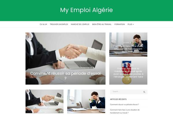 Type theme site design template sample