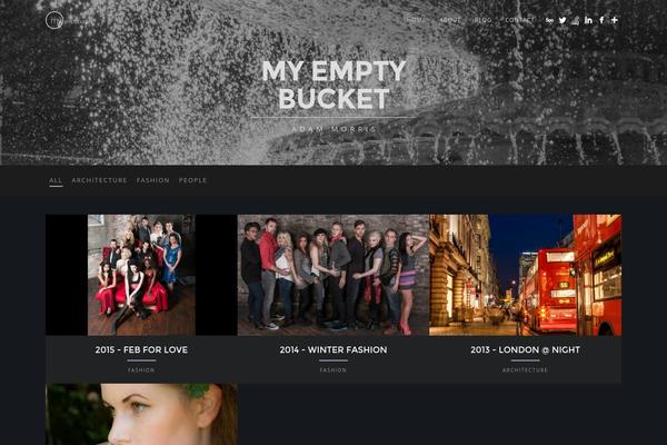 Story theme site design template sample
