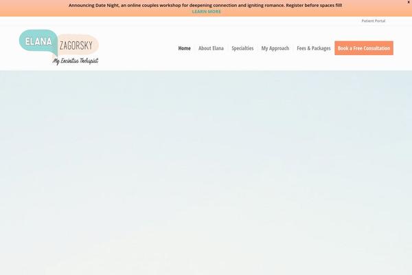 Site using WPFront Notification Bar plugin