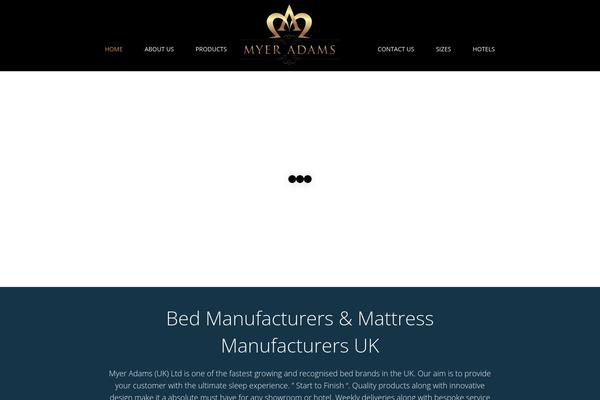 myeradams.co.uk site used Website