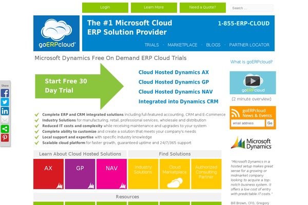 myerpcloud.com site used Myerpcloud