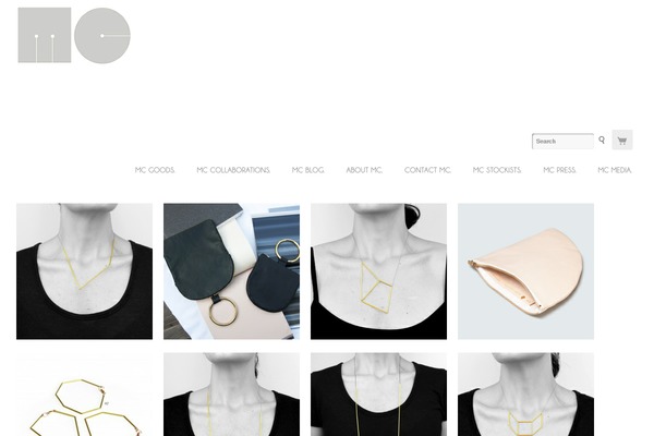 myerscollective.com site used Storefront-gridport