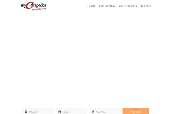 Site using Qode-tours plugin