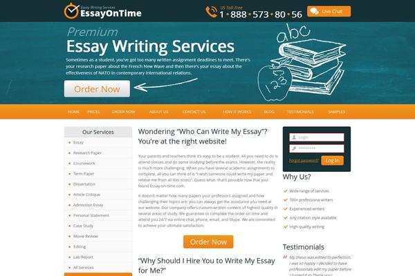 myessay.biz site used Timon
