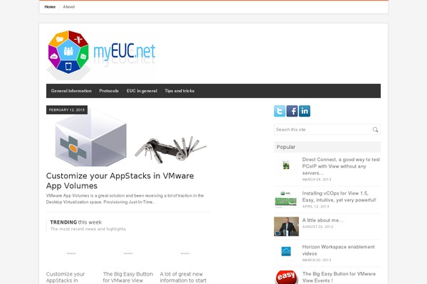 Volt theme site design template sample