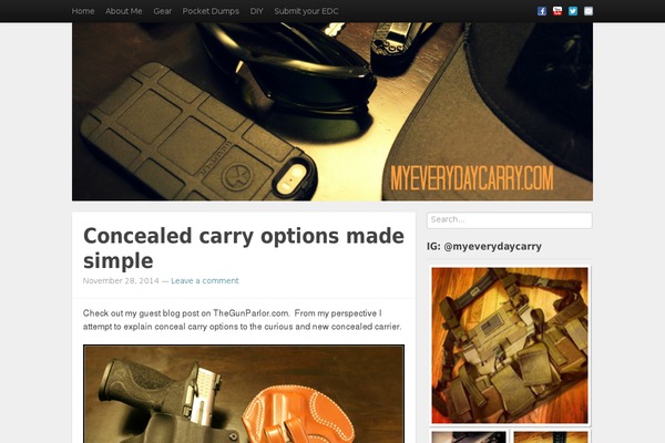 Standard theme site design template sample