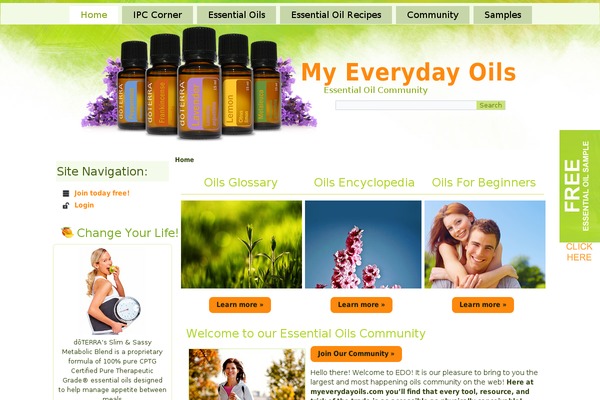 Site using BuddyMenu BuddyLinks plugin