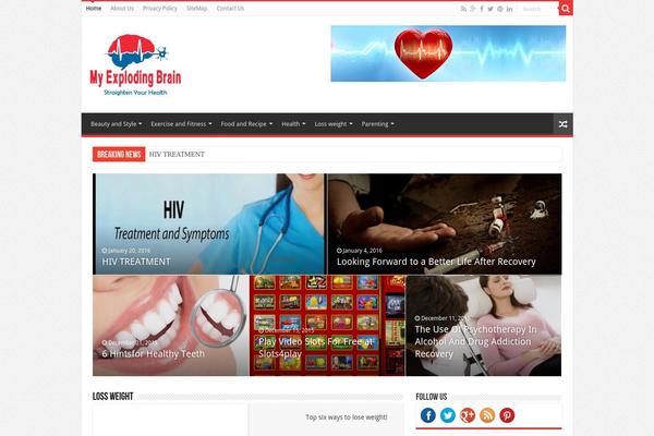 Sahifa theme site design template sample