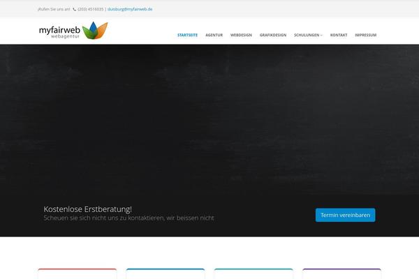 myfairweb.de site used Porto