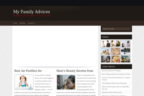 Xanthos theme site design template sample