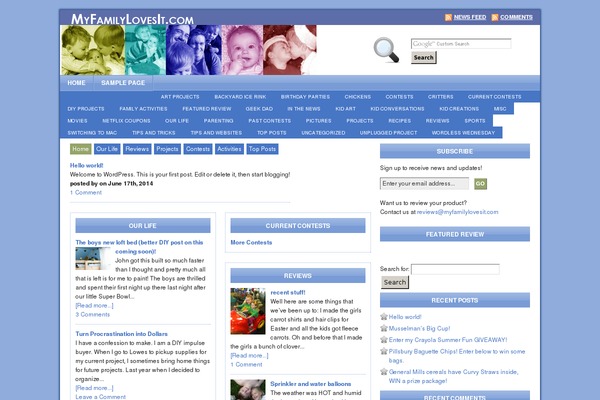 myfamilylovesit.com site used Revolution City v1.0