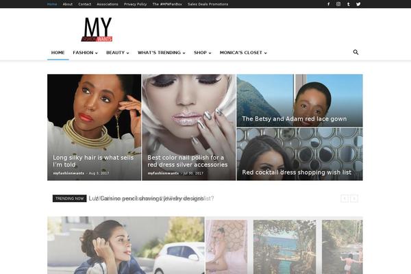 Site using Td-newsletter plugin