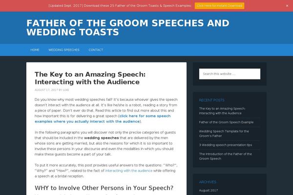 Outreach Pro theme site design template sample