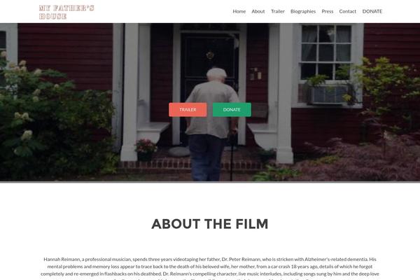 Zerif Lite theme site design template sample