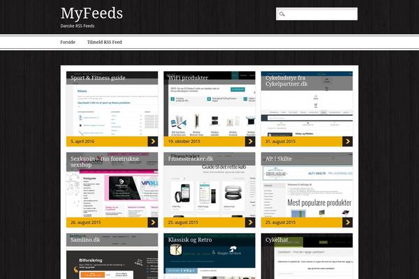 Newschannel theme site design template sample