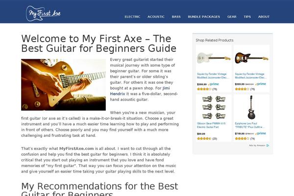 Rise theme site design template sample