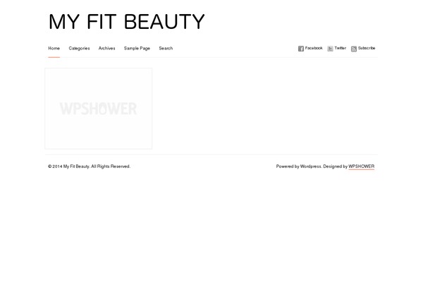 Imbalance theme site design template sample
