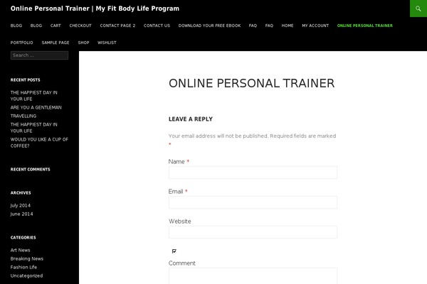 Site using ExpressCurate plugin