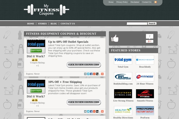 Couponpress theme site design template sample