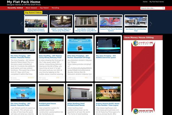 Covertvideopress theme site design template sample