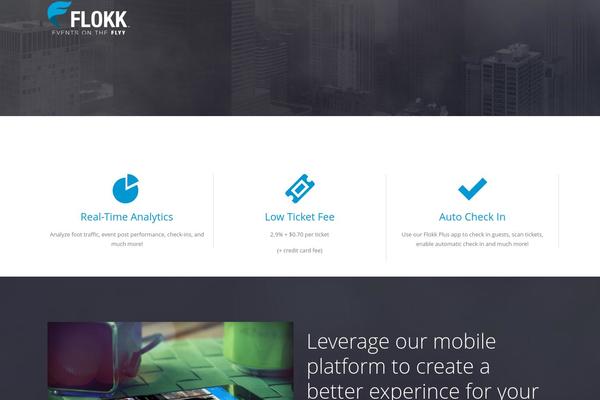 Tesseract theme site design template sample
