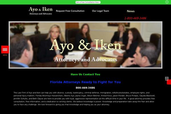 Site using Mai-accordion plugin
