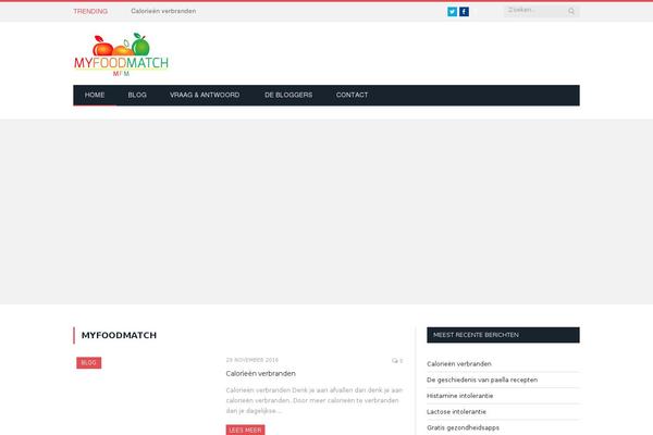 SmartMag theme site design template sample