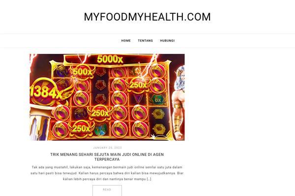 Moina-wp theme site design template sample