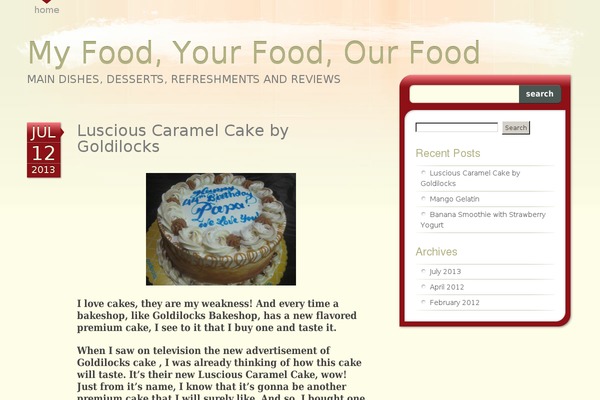 Bloggable theme site design template sample