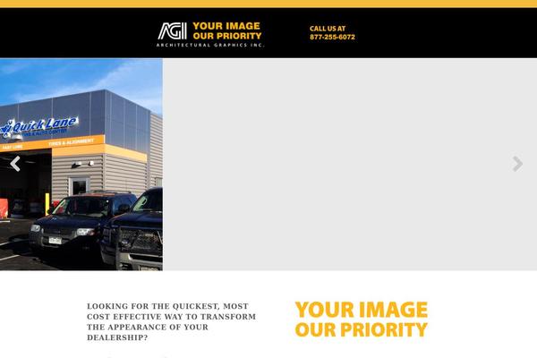 The Leader theme site design template sample