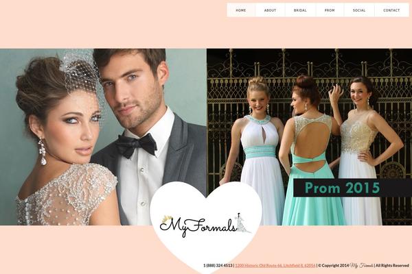 Moreno theme site design template sample