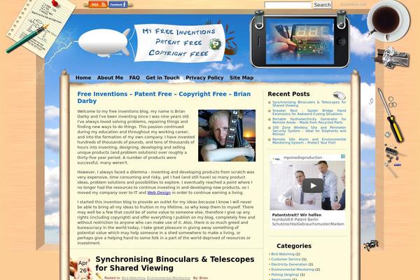 Custom theme site design template sample