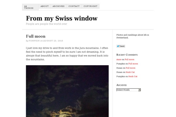myfrenchwindow.com site used Thesis