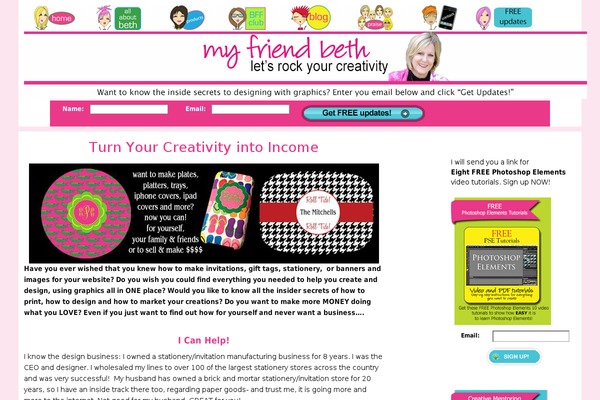 Thesis 1.8.5 theme site design template sample