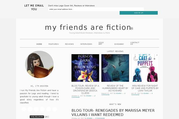 Site using Ultimate-book-blogger plugin