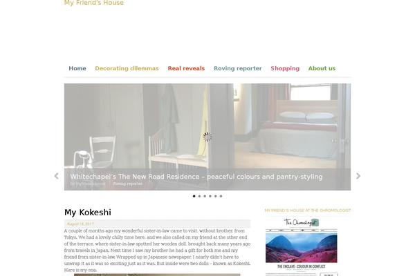 Currents theme site design template sample