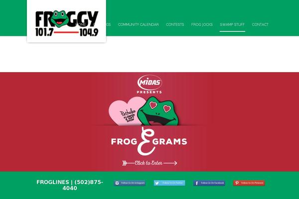 Lucidpress theme site design template sample
